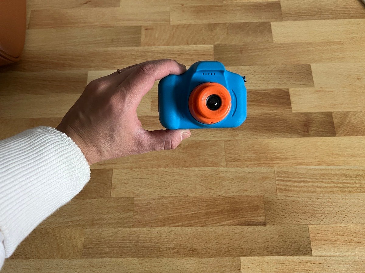 toddler camera that takes pictures and videos and is one of the best toddler travel toys.