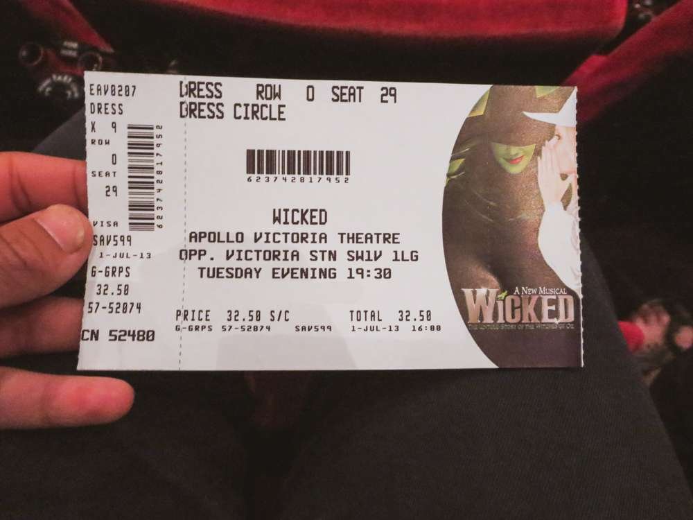 wicked ticket self-guided London walking tour